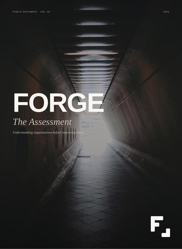 Forge, The Assessment, cover